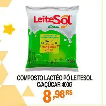 Composto lactéo pó leitesol c açucar