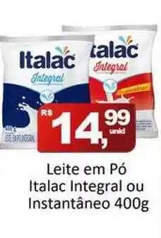 Rede Krill Leite em pó italac integral ou instantâneo oferta