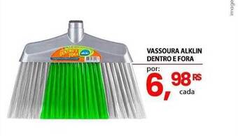Mercadão Atacadista Vassoura alklin dentro e fora oferta