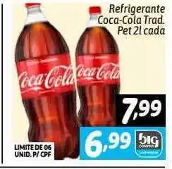 Supermercados Big Compra Refrigerante coca-cola trad oferta