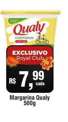 Royal Supermercados Margarina qualy oferta