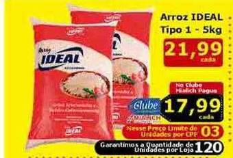 Mialich Supermercados Arroz ideal tipo 1 oferta