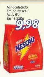 Supermercados Savegnago Achocolatado em pó nescau activ go oferta