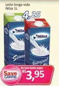 Supermercados Savegnago Leite longa vida nilza oferta