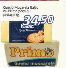 Supermercados Savegnago Queijo muçarela italac ou primo peça ou pedaço kg oferta