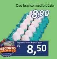 Supermercados Savegnago Ovo branco médio dúzia oferta