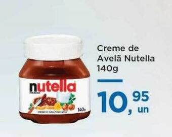 Creme de avelã nutella