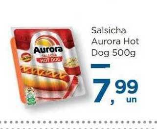 Super São Luiz Salsicha aurora hot dog oferta