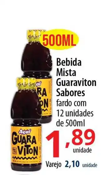 Akki Atacadista Bebida mista guaraviton sabores oferta