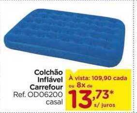 Carrefour Colchão inflável carrefour oferta