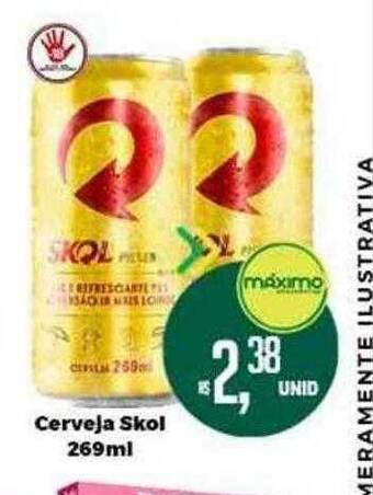 Atacado Máximo Cerveja skol oferta