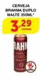 Roldão Cerveja brahma duplo malte oferta