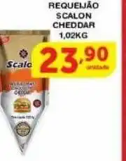 Roldão Requeijão scalon cheddar oferta