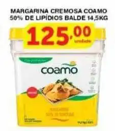 Margarina cremosa coamo 50% de lipidios balde 14.5kg