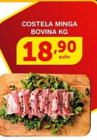 Roldão Costela minga bovina kg oferta