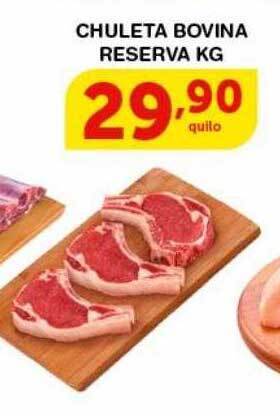Roldão Chuleta bovina reserva kg oferta