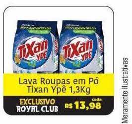 Royal Supermercados Lava roupas em pó tixan ypê oferta
