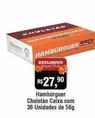 Hambúrguer chuletão