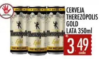Supermercados Avenida Cerveja therezópolis gold oferta