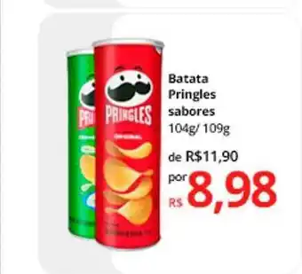 Supermercados Baklizi Batata pringles sabores oferta