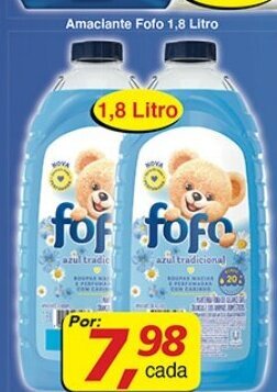 Supermercados Guanabara Amaciante Fofo 1.8L oferta
