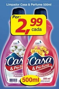 Supermercados Guanabara Limpador Casa & Perfume 500ml oferta
