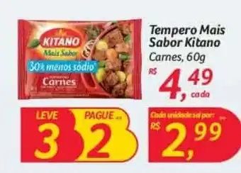 Hipermercado BIG Tempero Mais Sabor Kitano 60g oferta