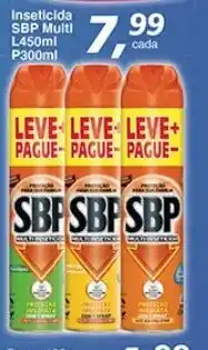 Supermercados Guanabara Inseticida SBP Multi leve 450ml Pague 300ml oferta