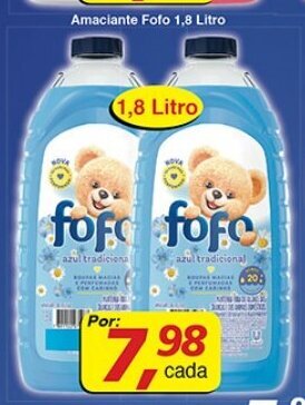 Supermercados Guanabara Amaciante Fofo 1.8L oferta