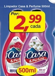 Supermercados Guanabara Limpador Casa & Perfume 500ml oferta