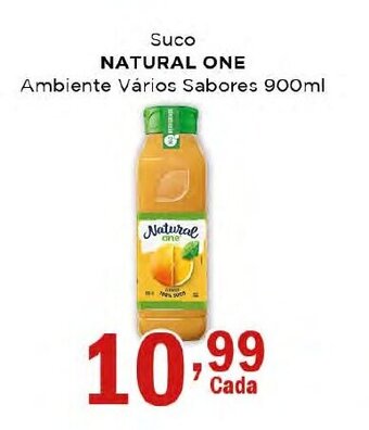 Supermercados Mundial Suco Natural One 900ml oferta