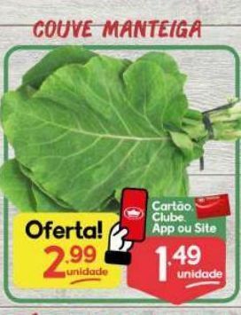 Supermercados Princesa Couve manteiga oferta