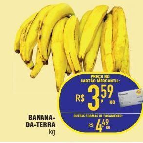 Mercantil Rodrigues Banana da terra kg oferta