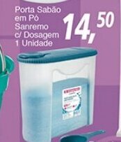 Supermercados Guanabara Porta Sabao em po Sanremo c/ Dossagem 1 unidade oferta