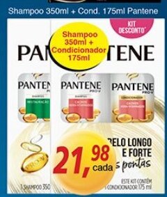 Supermercados Guanabara Shampoo 350ml + Cond. 175ml Pantene oferta