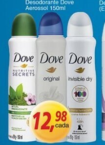 Supermercados Guanabara Desodorante Dove Aerosol 150ml oferta