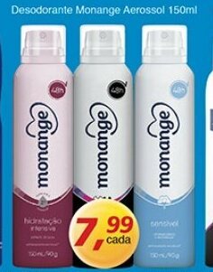 Supermercados Guanabara Desodorante Monange Aerossol 150ml oferta
