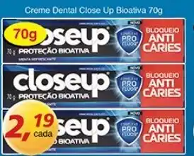 Supermercados Guanabara Creme Dental Close Up B oferta