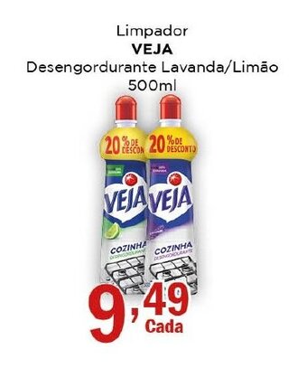 Supermercados Mundial Limpador Veja 500ml oferta