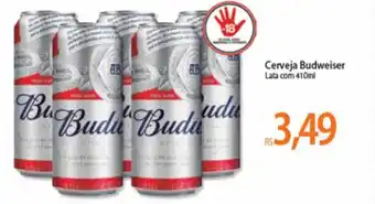 Atacadão Cerveja Budweiser 410ml oferta