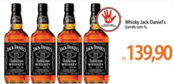Atacadão Whisky Jack Daniel's 1L oferta
