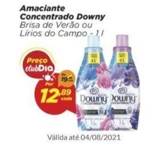 Dia Amaciante Concentrado Downy 1L oferta