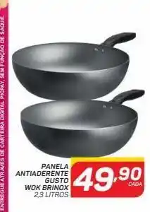 GBarbosa Panela antiaderente gusto wok brinox oferta
