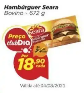 Hamburguer Seara 672g