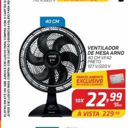 GBarbosa Ventilador de mesa arno oferta
