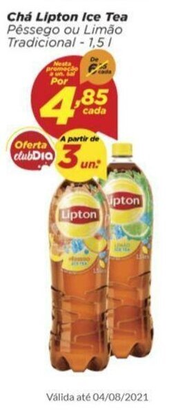 Cha Lipton Ice Tea 1.5L