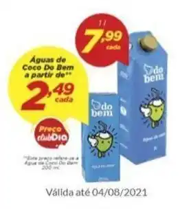 Dia Agua de coco Do Bem 1L oferta