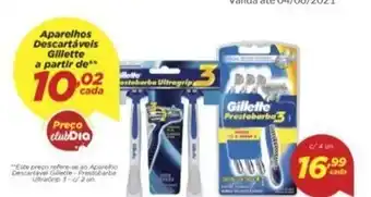 Aparelhos descartaveis Gillette