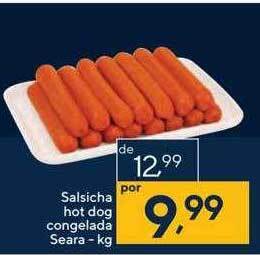 Coop Salsicha hot dog congelada seara oferta