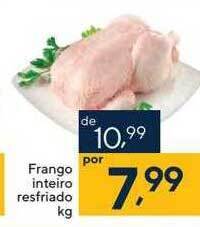 Coop Frango inteiro resfriado oferta